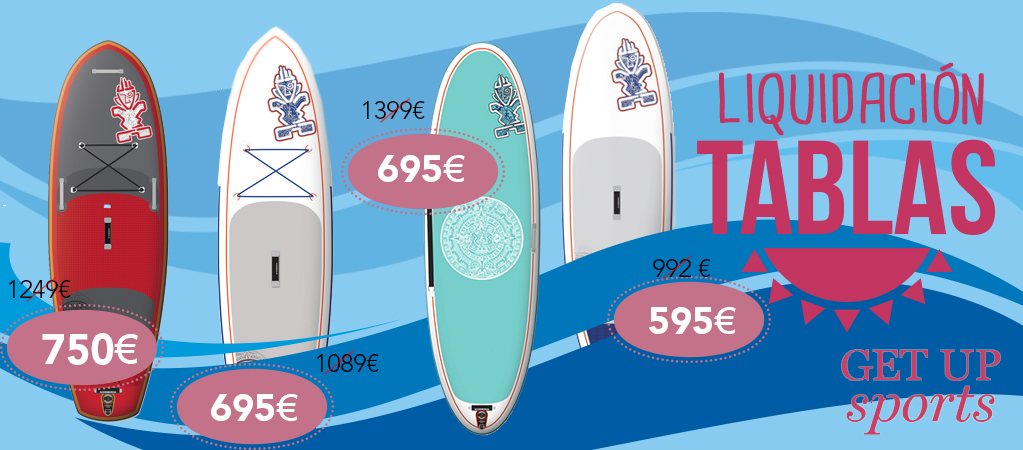 tablas paddle surf liquidacion