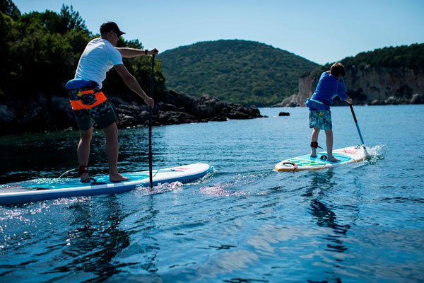 stand up paddle en familia